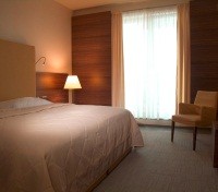 Bedroom at AquaCity - Hotel Mountain View